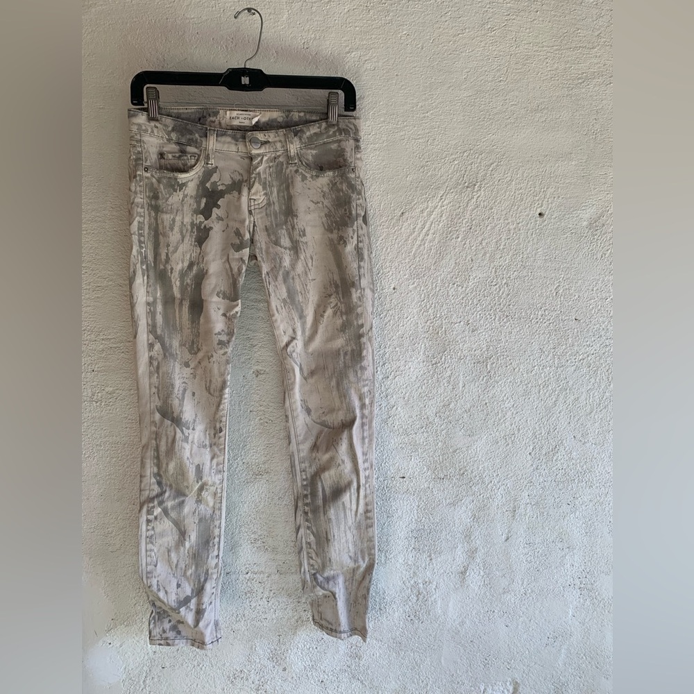 Each X Other splatter jeans size 25